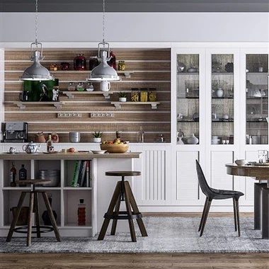 Elegantne kuhinjske omare PVC